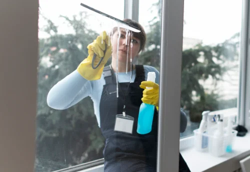 Nettoyage de vitres intérieures et extérieures à Grandvillers